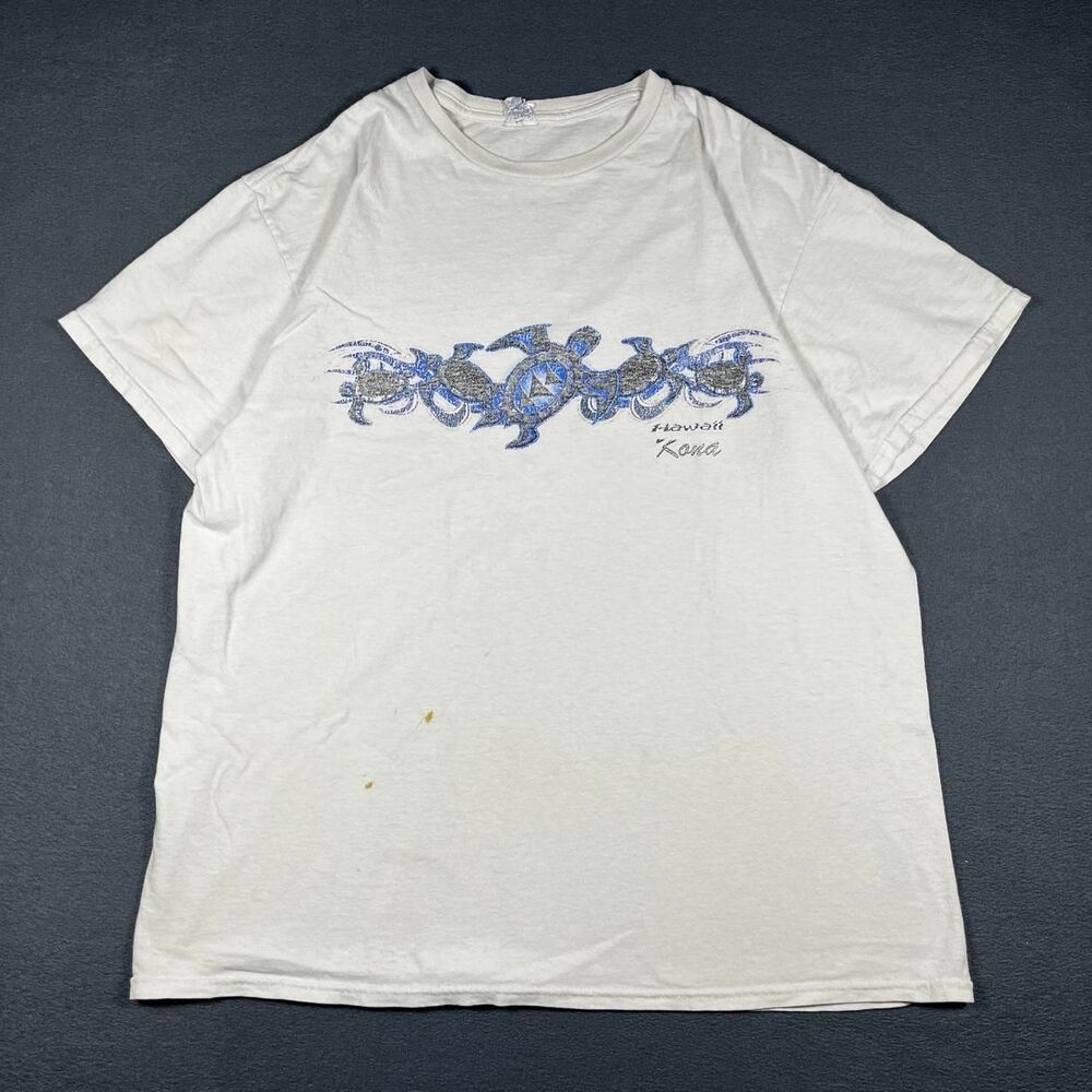 Delta-pro-weight Men's White and Blue T-shirt